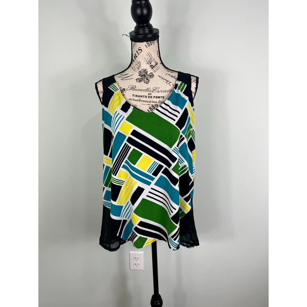 Worthington V-neck Tank Top Blouse